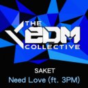 Saket feat. 3PM - Need Love (Original Mix)